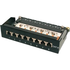 DIGITUS DESKTOP CAT 6 PATCH PANEL SHIELDED