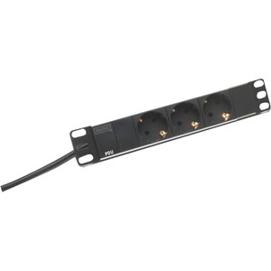 Digitus DN-95411 Steckdosenleiste - 3 - 2 m Kabel - 16 A Stromstärke - 250 V AC Voltage - 4 kW - Rackmount