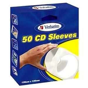 Verbatim 49992 CD-/DVD-Tasche - Sleeve - Diaeinsatz - Papier