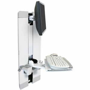 Ergotron StyleView 60-609-216 Lift für Flachbildschirm, Tastatur, Monitor - Weiß - Bildschirmgröße: 61 cm (24 Zoll) - max.