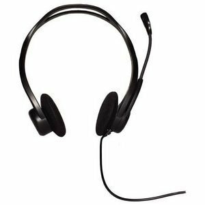 Logitech 960 Kabel Kopfbügel Headset - Binaural - Halboffen - 20 Hz bis 20 kHz Frequenzgang - 243,8 cm Kabel