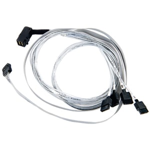 Microchip Adaptec 80 cm Mini-SAS HD/SATA Data Transfer Cable for Hard Drive, Backplane - First End: 1 x SFF-8643 Mini-SAS 