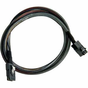 Microchip Adaptec 1 m Mini-SAS/Mini-SAS HD Data Transfer Cable - Cable for Backplane - First End: SFF-8643 Mini-SAS HD - S