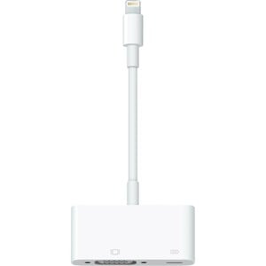 Apple Lightning/VGA Video Cable for Video Device, iPad, iPhone, TV, Projector - 1 - First End: 1 x 15-pin HD-15 - Female, 