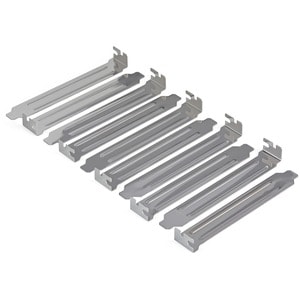 StarTech.com PLATEBLANK Abdeckplatte - TAA-konform - Stahl - Silber - 10 / Pack - 20,3 mm Höhe x 119,4 mm Breite x 5,1 mm 