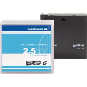 Overland Ultrium LTO6 Data Cartridges, with Bar Code Labels - LTO-6 - Labeled - Barcode Labeled - 2.50 TB (Native) / 6.25 