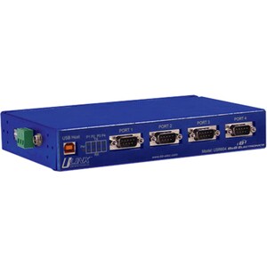 B&B USB TO ISOLATED RS-232/422/485 - 4 PORT - 1 x USB 2.0 USB Female - 4 x 9-pin DB-9 RS-232/RS-422/485 Serial Female