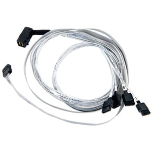 Câble pour transfert de données Adaptec - 80 cm Mini-SAS HD/SATA - pour Disque dur, Fond - 1er bout: 1 x SFF-8643 Mini-SAS