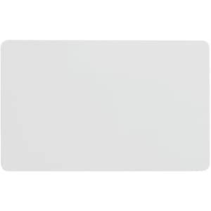 Zebra Premier ID Card - 53.98 mm x 85.60 mm Length - White - Polyvinyl Chloride (PVC) - 250 Box