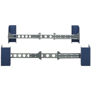 Rack Solutions 2U Raven 105-A Rail for HP - Zinc Plated