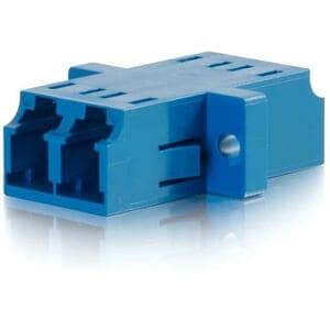 C2G LC/LC Duplex Single-mode Fiber Coupler - 2 x LC Network Female - 2 x LC Network Female - Black