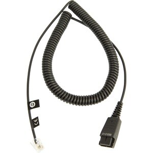 Cavo telefono Jabra 8800-01-01 - 2 m - Cable for Telefono - Prolunga - Nero