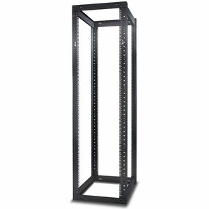 APC by Schneider Electric NetShelter 4 Post Open Frame Rack 44U Square Holes - For Networking - 44U Rack Height x 19" Rack