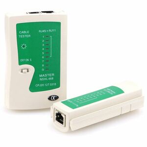 4XEM RJ45/RJ11 Network Cable Tester Cable configuration Network Tester - 4XEM RJ45/RJ11 Network Cable Tester configuration