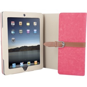 Borsa rigida per il trasporto Urban Factory (Portfolio) Apple iPad Tablet - Rosso - Nubuck Corpo - 198 mm Altezza x 243 mm