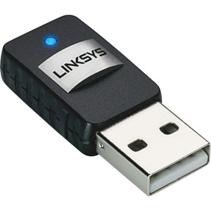 Linksys AE6000 IEEE 802.11ac Wi-Fi Adapter for Desktop Computer, Notebook - USB - 430 Mbit/s - 2.40 GHz ISM - 5 GHz UNII -