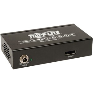 Tripp Lite by Eaton 2-Port DisplayPort to DVI Multi-Monitor Splitter, MST Hub, 3840 x 1200 @ 60Hz, DP1.2, TAA - DisplayPor