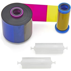 ZXP7 COLOR RIBBON YMCKO 750 IMAGES PER ROLL