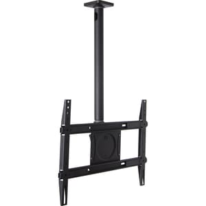 Ergotron Neo-Flex Ceiling Mount for Flat Panel Display, Digital Signage Display - Black - Height Adjustable - 81.3 cm to 165.1 cm (65") Screen Support - 56.70 kg Load Capacity - VESA Mount Compatible