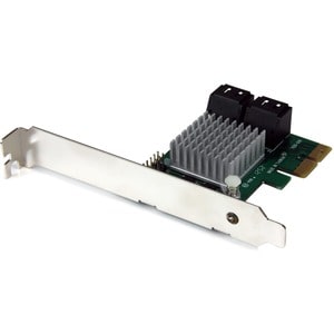StarTech.com 4 Port PCI Express 2.0 SATA III 6Gbit/s RAID Controller Karte mit HyperDuo SSD Tiering, PCIe SATA 3 Controlle