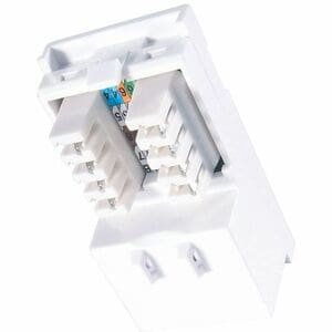 connektgear Network Connector - 500 Pack - 1 x RJ-45 Network - White