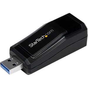 StarTech.com USB 3.0 to Gigabit Ethernet NIC Network Adapter - 10/100/1000 Mbps - Add Gigabit Ethernet network connectivit