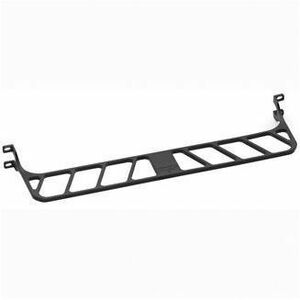 Leviton High-Density Cable Management Bar - Cable Management Bar - Black Powder Coat - 1U Rack Height - Die-cast Aluminum