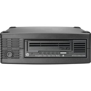 HPE StoreEver LTO-6 Tape Drive - 2.50 TB (Native)/6.25 TB (Compressed) - SAS - 133.35 mm Width - 1H Height - External - 16