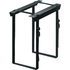 Newstar Under Desk PC Mount (Suitable PC Dimensions - Height: 3-60 cm / Width: 8-70 cm) - Black - Height Adjustable - 20 k