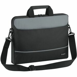 Targus Intellect TBT238EU Tasche (Messenger) für 39,6 cm (15,6 Zoll) Notebook, Tablet, Zubehör - Schwarz, Grau - Polyester