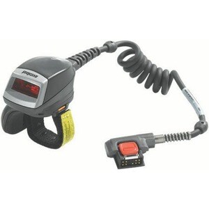 Zebra RS419 Rugged Industrial, Retail, Warehouse Wearable Barcode Scanner - Cable Connectivity - Dark Grey - 116 scan/s - 