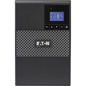 Eaton 5P 750VA 600W 120V Line-Interactive UPS, 5-15P, 8x 5-15R Outlets, True Sine Wave, Cybersecure Network Card Option, T