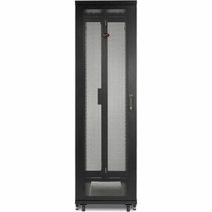 APC NetShelter SV, Server Rack Enclosure, 42U, 600W x 1060 D mm, with Sides, Black, Single Rack Unassembled - 42U Rack Hei