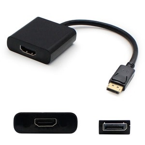 8IN DISPLAYPORT TO HDMI DISPLAYPORT TO HDMI ADAPTER CABLE