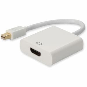 Mini-DisplayPort 1.1 Male to HDMI 1.3 Female White Adapter For Resolution Up to 2560x1600 (WQXGA) - 100% compatible and gu