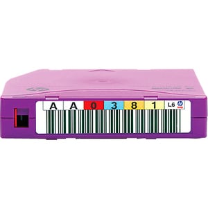 HPE LTO-6 Ultrium 6.25TB MP RW Custom Labeled Data Cartridge No Case 20 Pack - LTO-6 - WORM - Labeled - 2.50 TB (Native) /