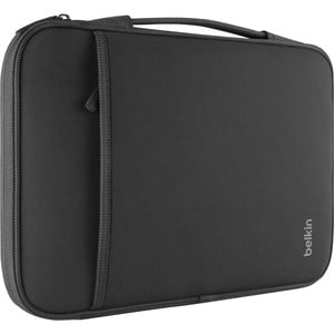 Belkin Carrying Case (Sleeve) for 11" Chromebook - Black - Wear Resistant, Tear Resistant - Neoprene Body - Fleece Interio