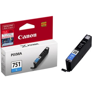 Canon CLI-751C Original Inkjet Ink Cartridge - Cyan - 1 Pack - Inkjet - 1 Pack