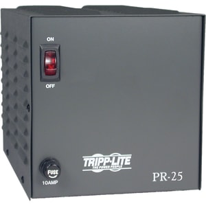 Eaton Tripp Lite Series TAA-Compliant 25-Amp DC Power Supply, 13.8VDC, Precision Regulated AC-to-DC Conversion - 120 V AC 