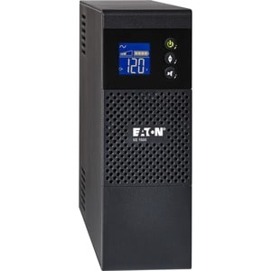 Eaton 5S UPS 1000VA 600 Watt 120V LCD Line-Interactive Battery Backup ECO USB - Tower - 3 Minute Stand-by - 110 V AC Input