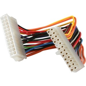 StarTech.com Câble d'extension d'alimentation ATX 2.01 de 20 cm - Rallonge d'alimentation ATX 24 broches vers ATX 24 broch