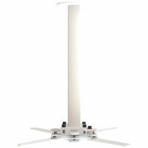 SMS Precision Ceiling Mount for Projector - White - 20 kg Load Capacity - Aluminium