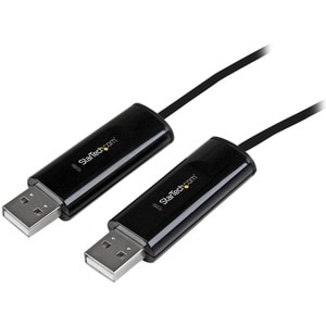 StarTech.com 2 Port USB Keyboard Mouse Switch Cable w/ File Transfer for PC and MacÂ® - Cable for Keyboard/Mouse, Switch, 