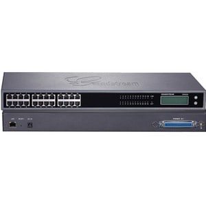 Grandstream GXW4224 VoIP Gateway - 1 x RJ-45 - 24 x FXS - Gigabit Ethernet - 1U High - Desktop, Rack-mountable