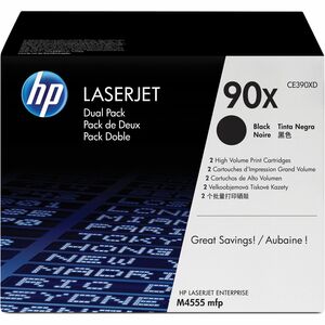HP 90X (CE390XD) Original Laser Cartucho de toner - Preto - 2 / Cartão - Laser - 2 / Caixa