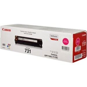 Canon 731M Original Padrão Yield Laser Cartucho de toner - Magenta - 1 Pack - Laser - Padrão Yield - 1 Pack