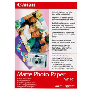 MP-101 MATTE PHOTO PAPER A4 50 SHEETS