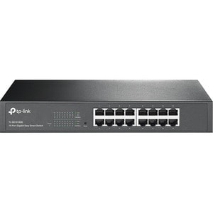 TP-Link TL-SG1016DE 16 Ports Manageable Ethernet Switch - Gigabit Ethernet - 10/100/1000Base-T - 2 Layer Supported - Twist