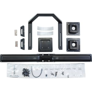 Ergotron Crossbar for Flat Panel Display - Black - 43.2 cm to 61 cm (24") Screen Support - 16.33 kg Load Capacity - 50 x 5