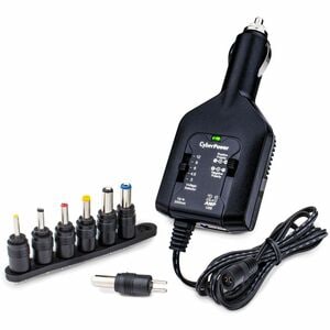 CyberPower CPUDC1U2000 DC Universal Power Adapter 3-12V 2000mA and 2.1A USB Charging Port - 12 V DC Input - 3 V DC/2.10 A,